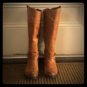 Steve Madden Stockhlm Tall Boot in Cognac